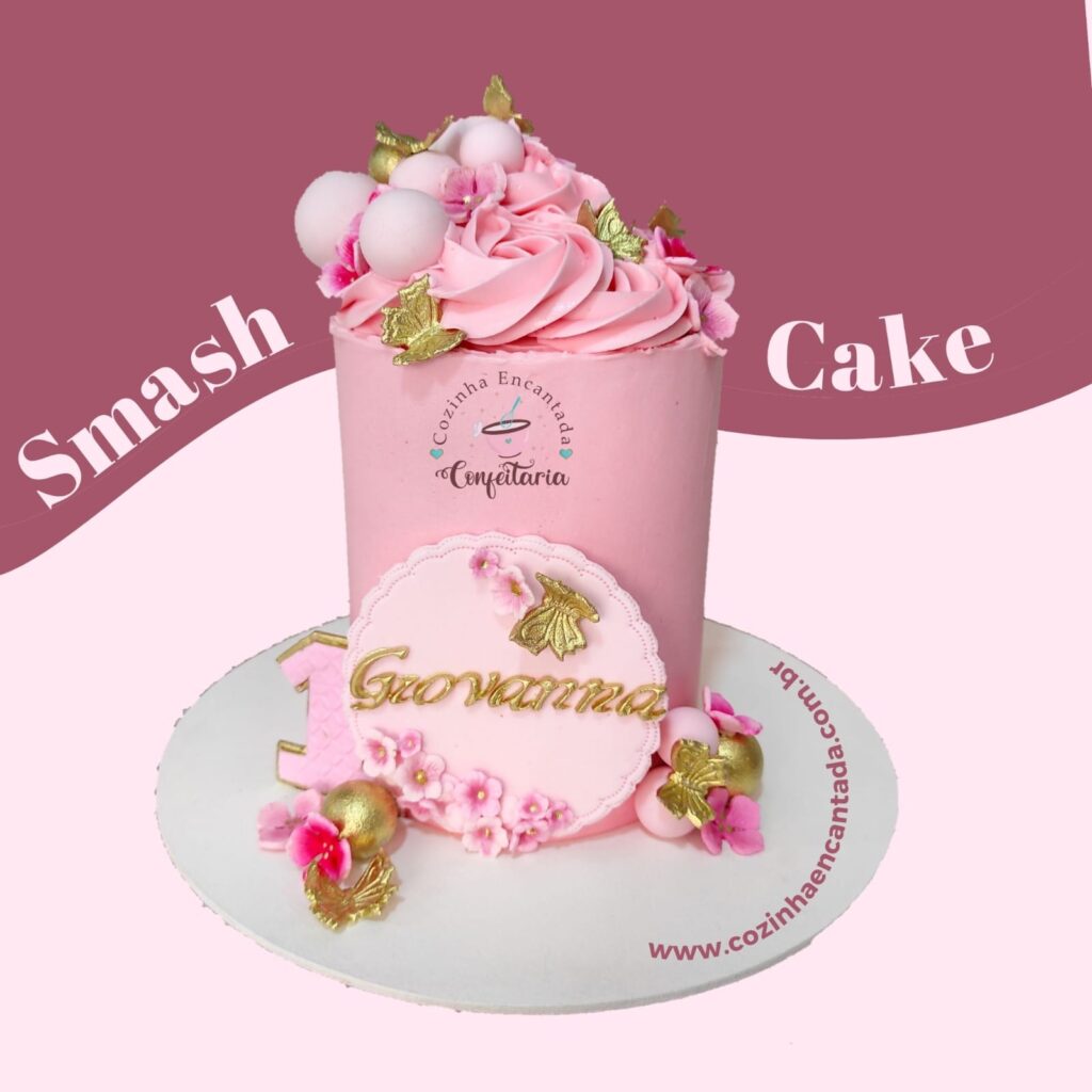 Bolo Smash The Cake - Bolo Personalizados Smash Cake3